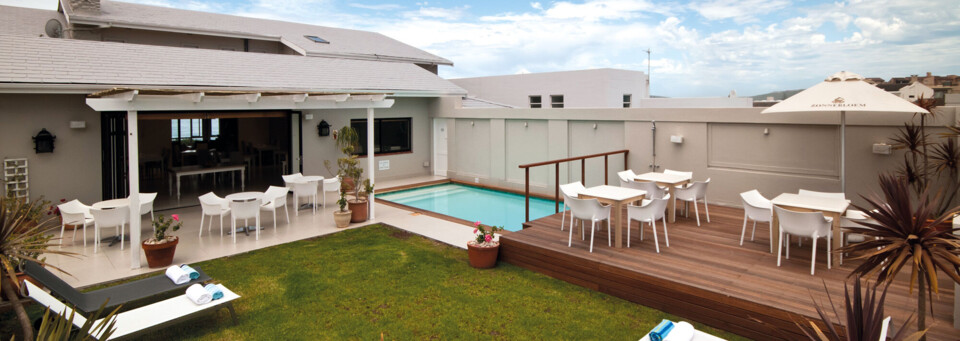 Pool der The Robberg Beach Lodge in Plettenberg Bay