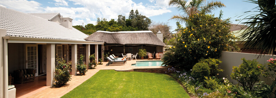 Cottage Pie Pool der The Robberg Beach Lodge in Plettenberg Bay