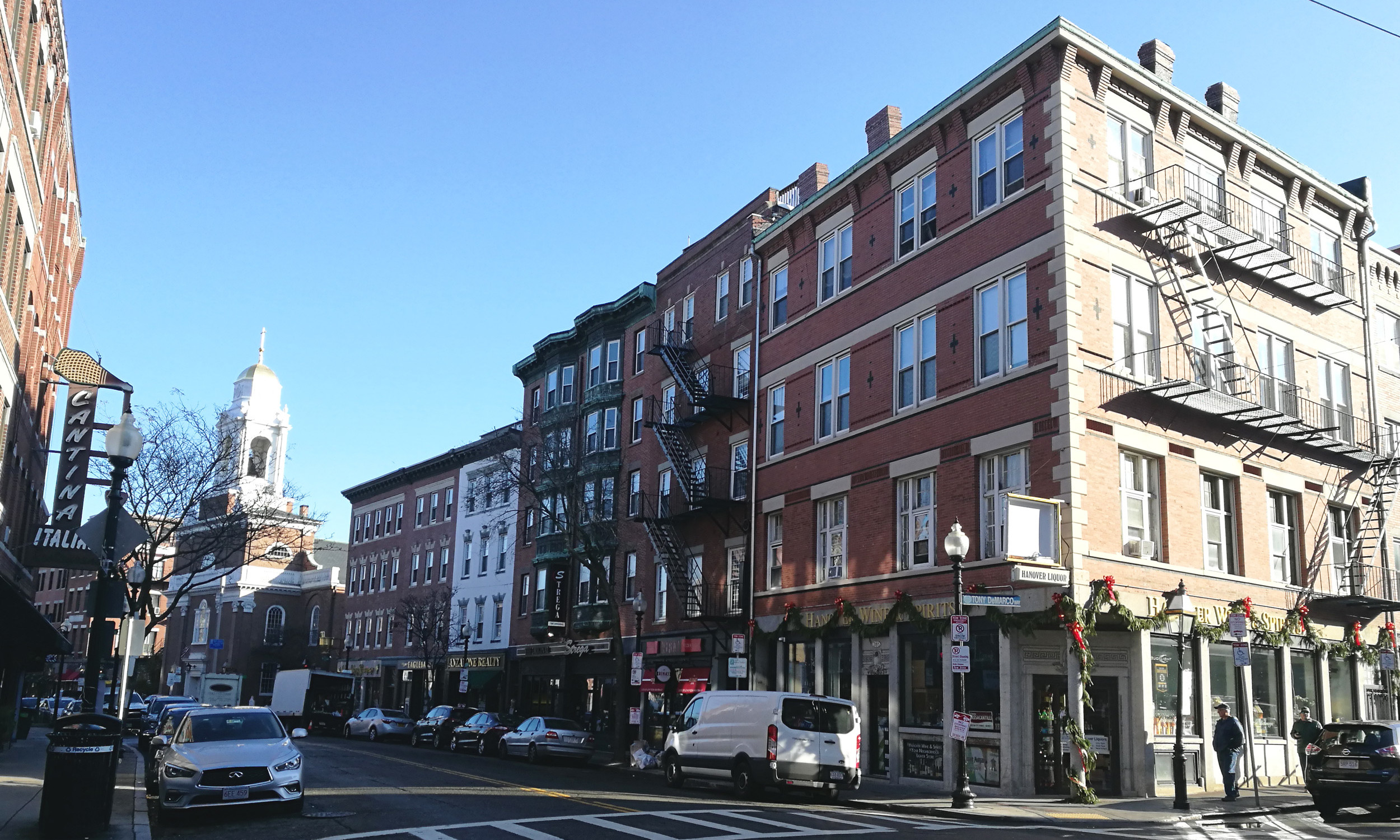 Reisebericht Boston: Hanover Street in Bostons North End