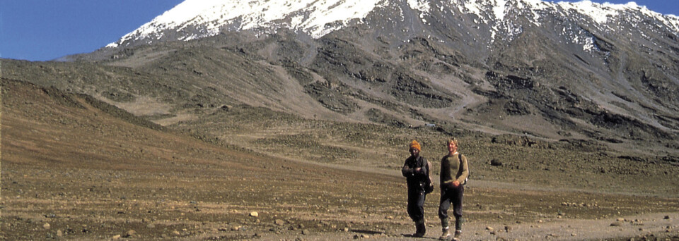 Besteigung des Kilimanjaro