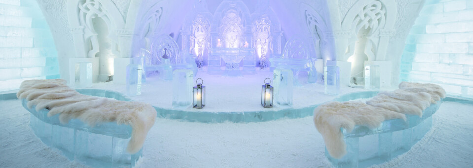 Hôtel de Glace Kapelle Québec