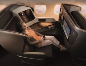 Business-Class Singapore Airlines Business-Class
