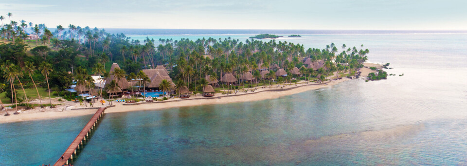 Jean-Michel Cousteau Resort von oben