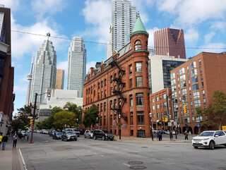 Gooderham Building in Toronto - Ostkanada Reisebericht