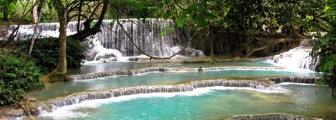 Mountainbike-Tour zum Kuang Si Wasserfall