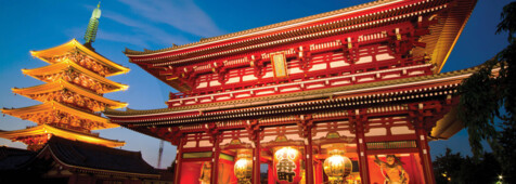 Sensoji Tempel in Tokyo