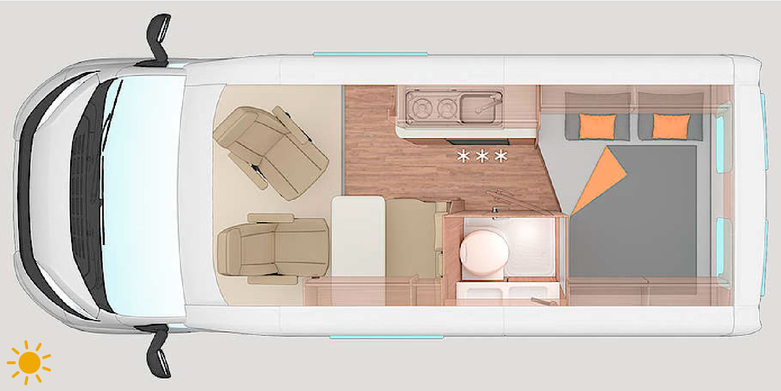 Floorplan Holdur X13 Day