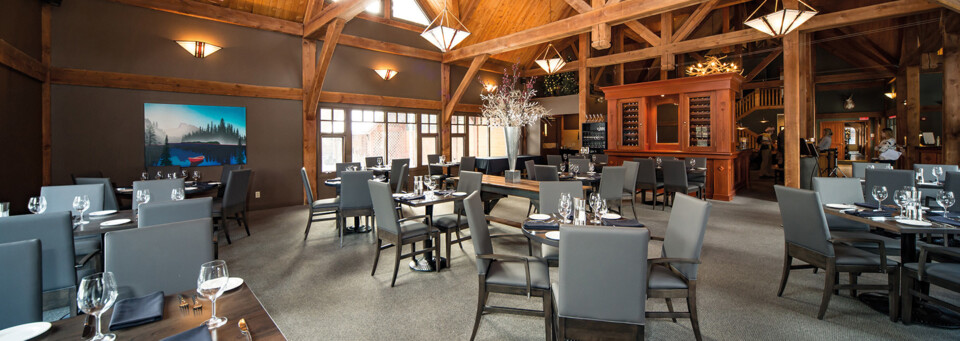 Restaurant der Buffalo Mountain Lodge