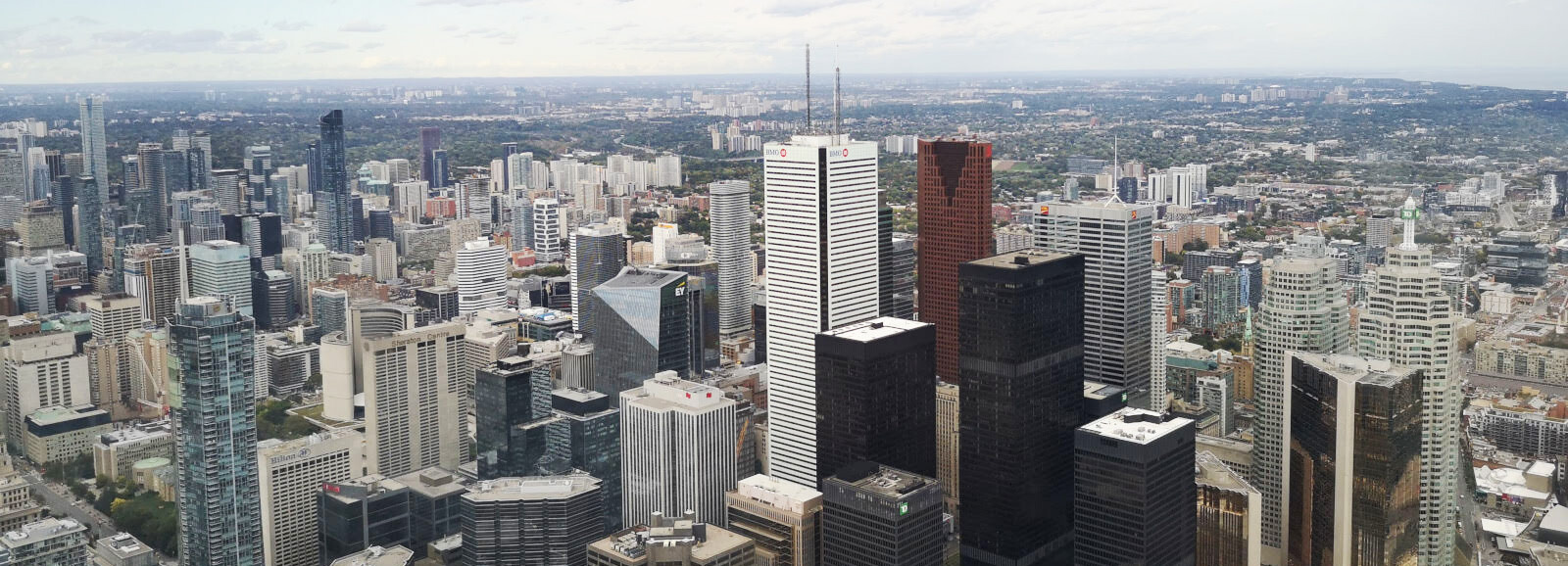 Ausblick vom CN Tower in Toronto - Ostkanada Reisebericht