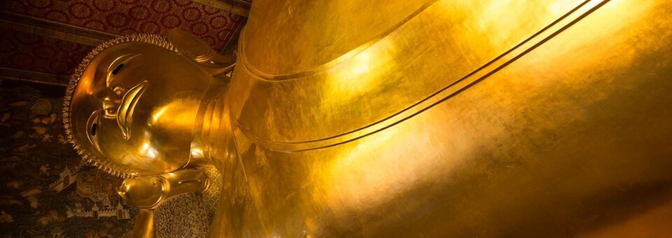 Goldener Buddha