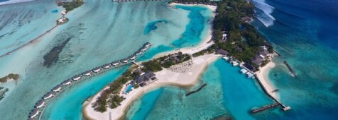 Malediven - Blaue Lagunen und weiße Sandstrände