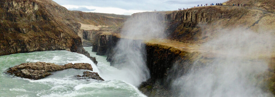 Island Golden Circle - Wasserfall