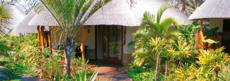 Außenansicht Lodge Afriqué Guesthouse St. Lucia
