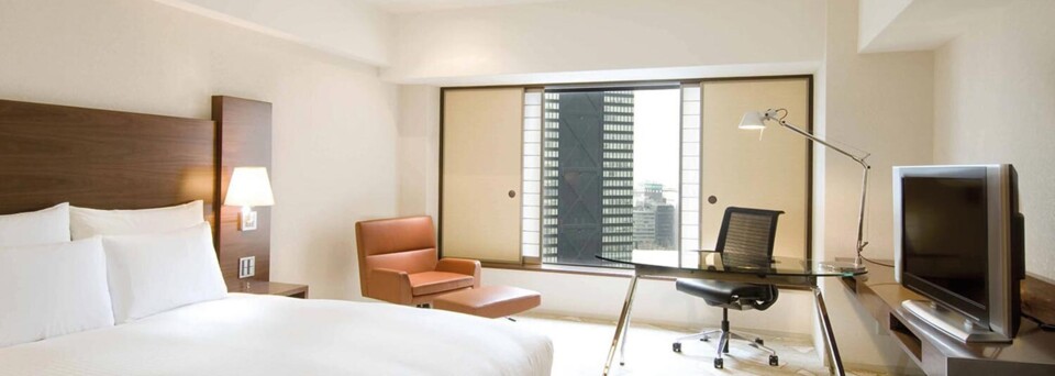 Zimmerbeispiel des Hilton Tokyo