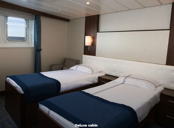 Arktis Kreuzfahrt Deluxe Cabin