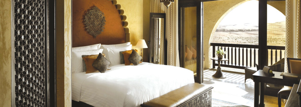Beispiel Deluxe-Balkon-Zimmer Qasr Al Sarab Desert Resort by Anantara Liwa-Wüste