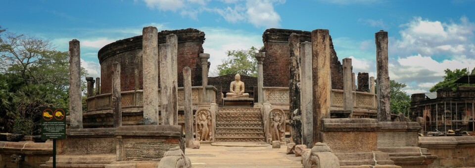 Vatadage Tempel in Polonnaruwa