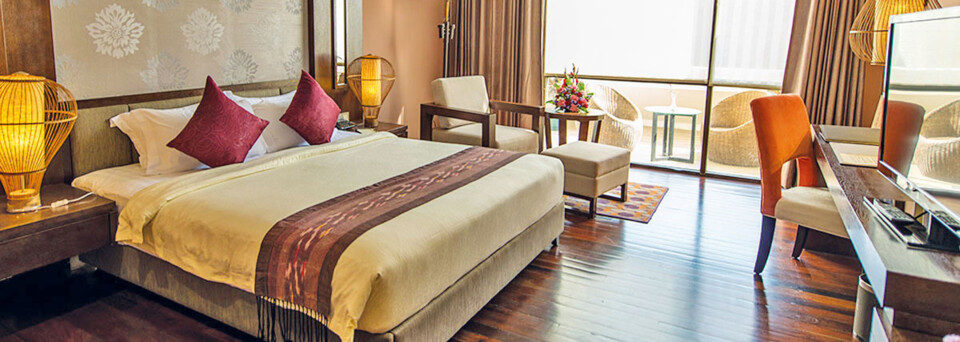 Beispiel Deluxe-Zimmer des Rose Garden Hotel Yangon