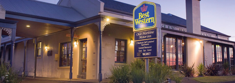 Außenansicht des Best Western Olde Maritime Motor Inn