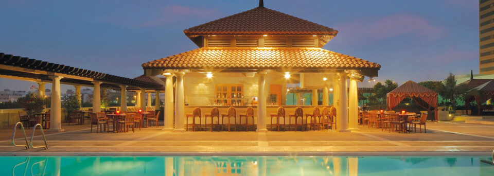 Poolbar des Hyatt Regency Dubai