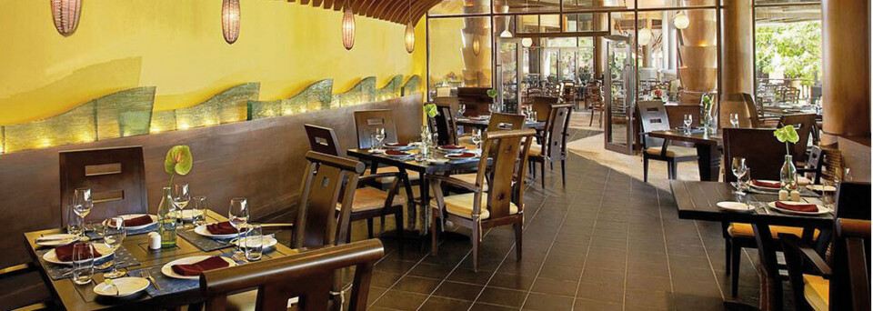 Restaurant "The Golden Pond" des Rawi Warin Resort & Spa