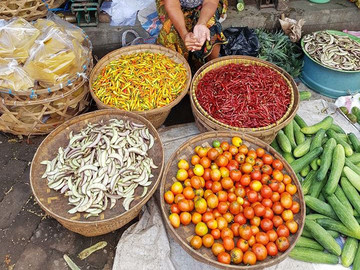 Lombok Reisebericht - Markt auf Lombok