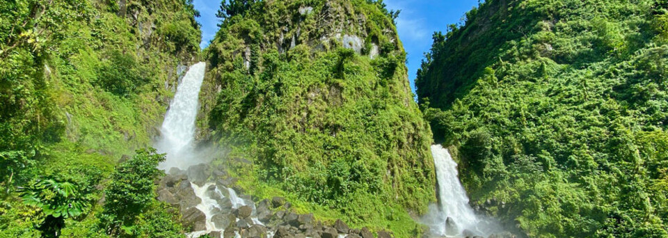 Wasserfall auf Dominica