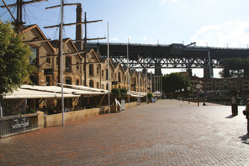 Australien Reisebericht: Hafenviertel The Rocks - Waterfront