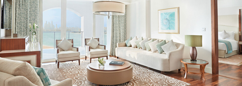Deluxe-Suite Beispiel des Waldorf Astoria Dubai Palm Jumeirah