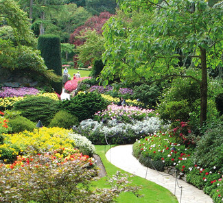 Butchart Gardens auf Vancouver Island Butchart Gardens auf Vancouver Island