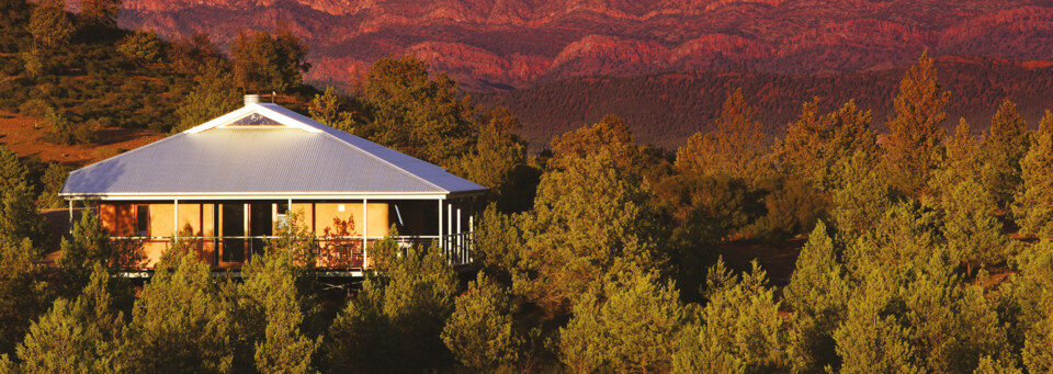 Außenansicht Eco-Villa - Rawnsley Park Station Flinders Ranges