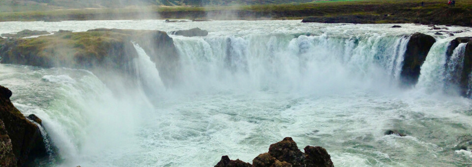 Godafoss Wasserfall Island