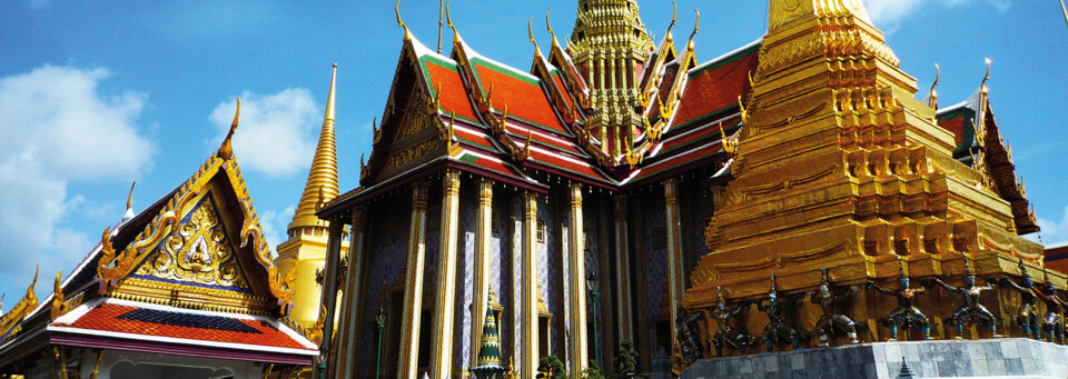 Außenansicht Wat Phra Kaeo Grand Palace Bangkok