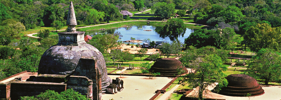 Polonnaruwa in Sri Lanka