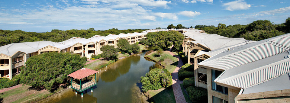 Außenansicht des Abbey Beach Resort