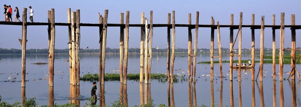 U-Bein-Teakholzbrücke