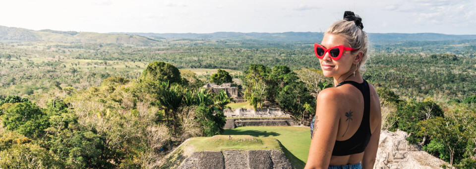 Maya Ruinen in Belize