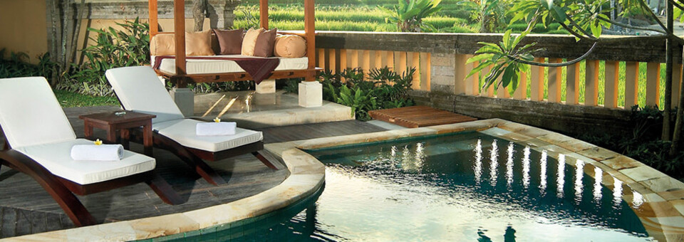 Reisfeld-Pool-Villa - The Ubud Village Resort & Spa