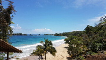 Strand in Bocas del Toro