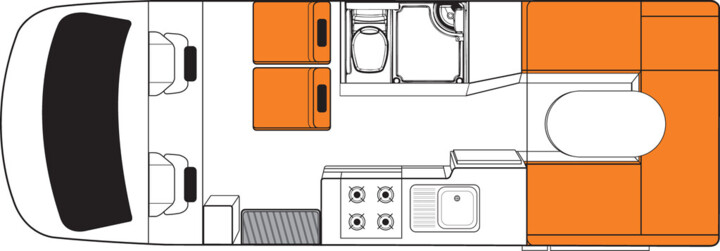 Floorplan bei Tag des Britz Discovery