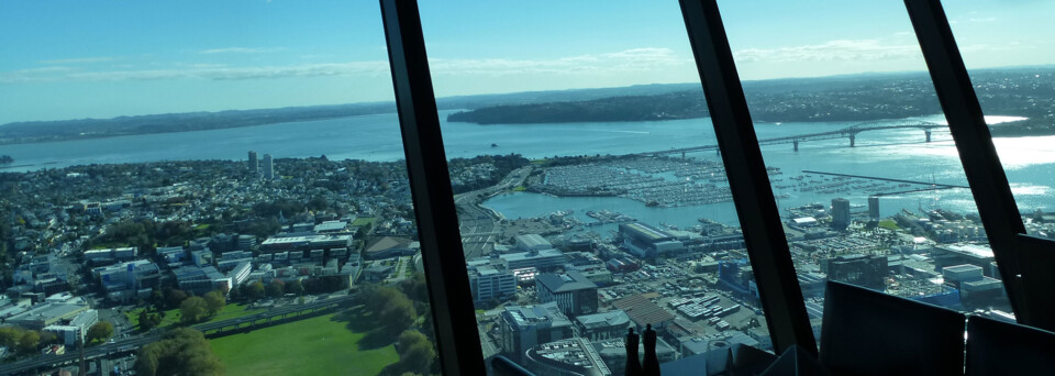 Reisebericht Neuseeland - Aussicht vom Sky Tower