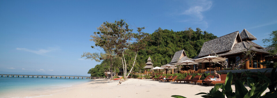 Strand des Santhiya Koh Yao Yai Resort & Spa