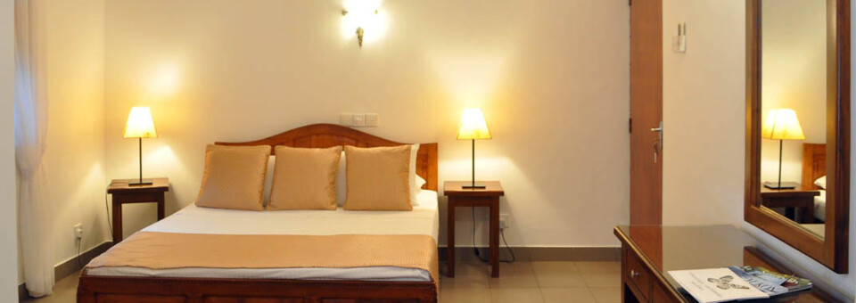 Ayubowan Guesthouse Negombo Zimmerbeispiel