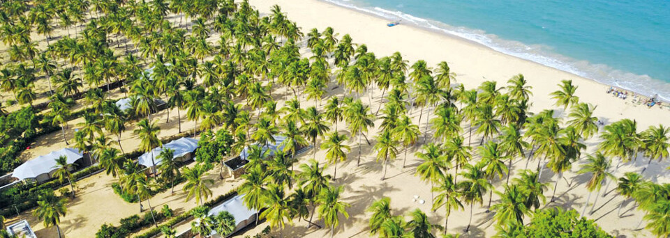 Luftaufnahme des Karpaha Sands in Kalkudah