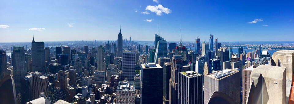 Reisebericht New York City - Aussicht Top of the Rock