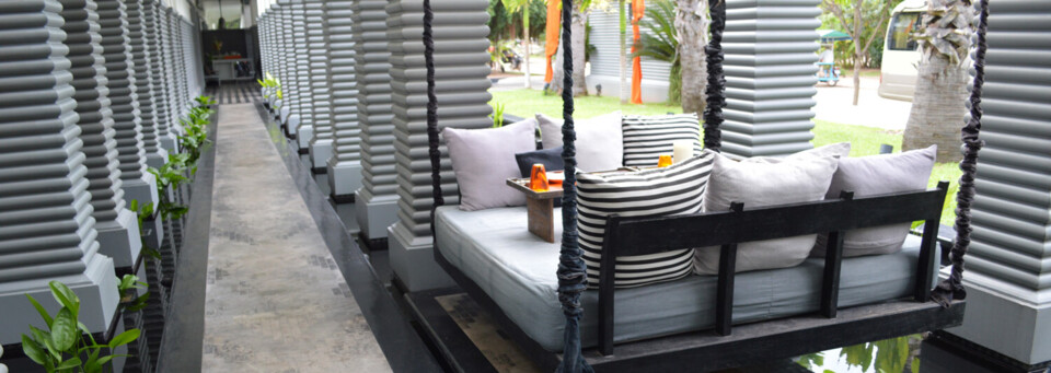 Relax Area des Shinta Mani Shack in Siem Reap 