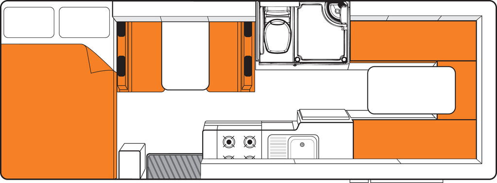 Floorplan bei Tag des Britz Frontier