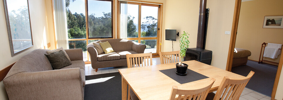 Explorer Cottage Beispiel des Bruny island Escapes 