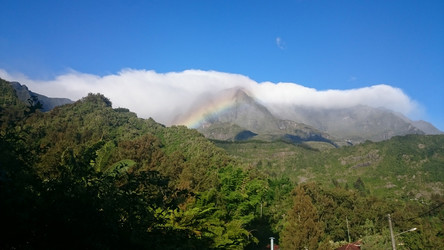 La Réunion Reisebericht: Blick auf die Bergwelt bei Hell-Bourg