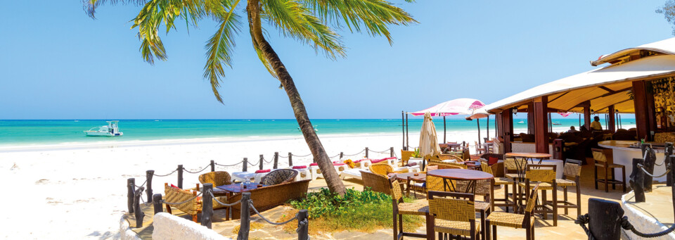 Beach-Bar des The Sands at Nomad am Diani Beach